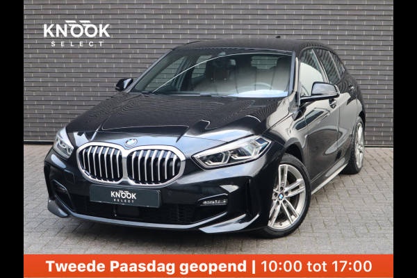 BMW 1-serie 118i High Executive M Sport Pakket Automaat / Live Cockpit Professional / Leder / Hifi / Stoelverwarming / 17 Inch / Adaptieve LED-koplamp / DAB / Parkeersensoren / Lichtpakket