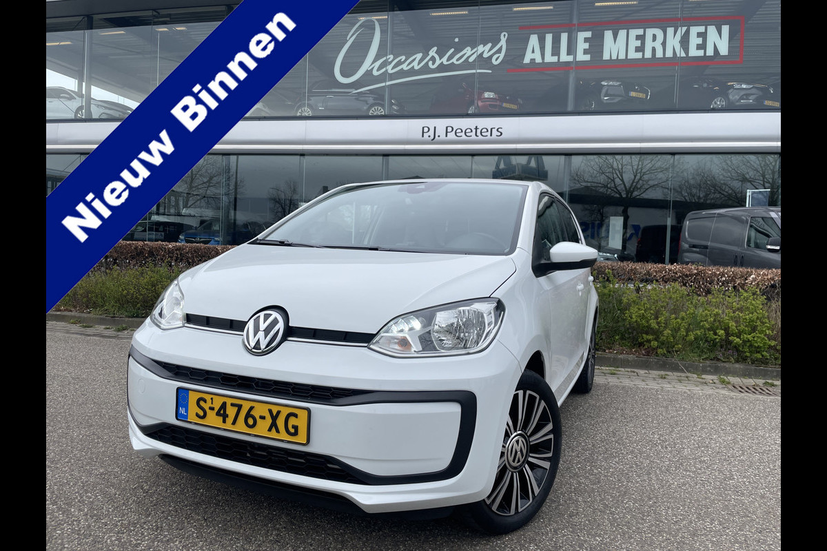 Volkswagen up! 1.0 Airco - Licht metalen velgen 16 inch - Elektrische ramen - Led verlichting - Bluetooth - Radio - Start/stop systeem - Centrale vergrendeling met afstandsbediening