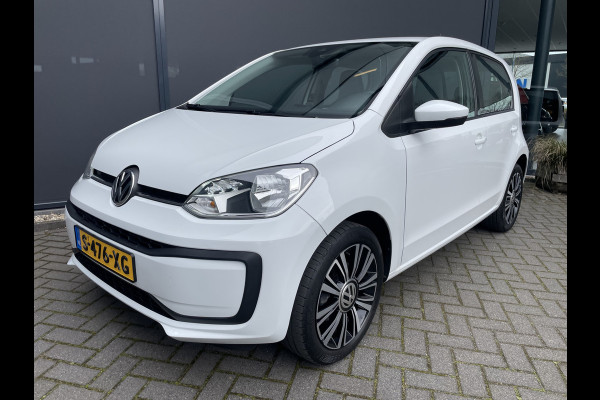 Volkswagen up! 1.0 Airco - Licht metalen velgen 16 inch - Elektrische ramen - Led verlichting - Bluetooth - Radio - Start/stop systeem - Centrale vergrendeling met afstandsbediening