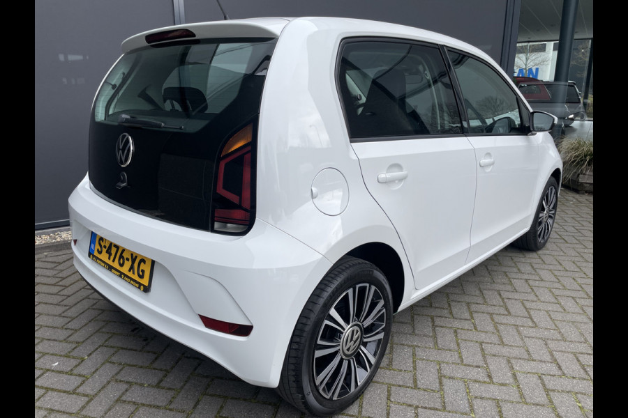 Volkswagen up! 1.0 Airco - Licht metalen velgen 16 inch - Elektrische ramen - Led verlichting - Bluetooth - Radio - Start/stop systeem - Centrale vergrendeling met afstandsbediening