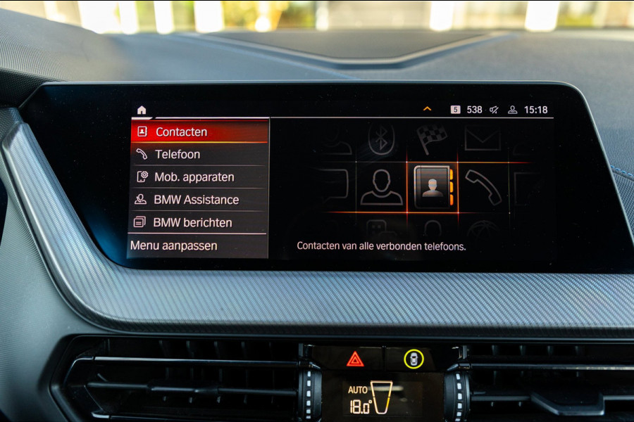 BMW 1-serie 118i High Executive M-Sport I Led I Live Cockpit Professional I Adaptive Cruise I Shadow Line I Stoelverwarming I BTW