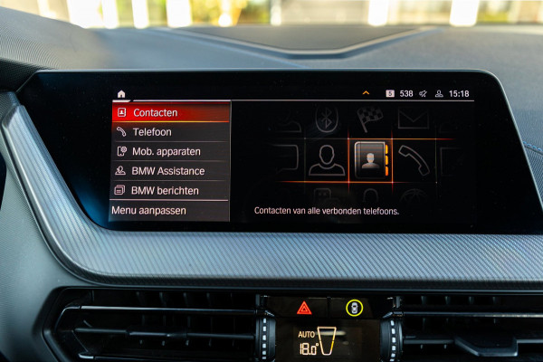 BMW 1-serie 118i High Executive M-Sport I Led I Live Cockpit Professional I Adaptive Cruise I Shadow Line I Stoelverwarming I BTW