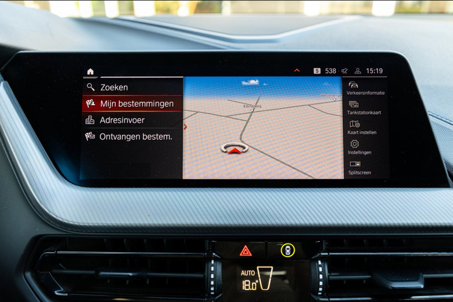 BMW 1-serie 118i High Executive M-Sport I Led I Live Cockpit Professional I Adaptive Cruise I Shadow Line I Stoelverwarming I BTW