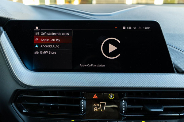 BMW 1-serie 118i High Executive M-Sport I Led I Live Cockpit Professional I Adaptive Cruise I Shadow Line I Stoelverwarming I BTW