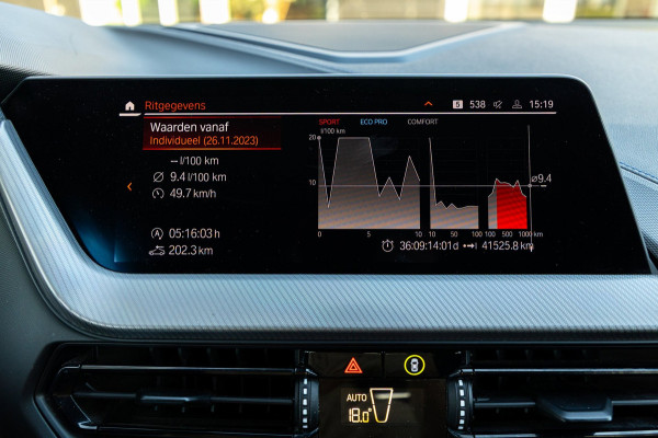BMW 1-serie 118i High Executive M-Sport I Led I Live Cockpit Professional I Adaptive Cruise I Shadow Line I Stoelverwarming I BTW