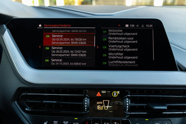 BMW 1-serie 118i High Executive M-Sport I Led I Live Cockpit Professional I Adaptive Cruise I Shadow Line I Stoelverwarming I BTW