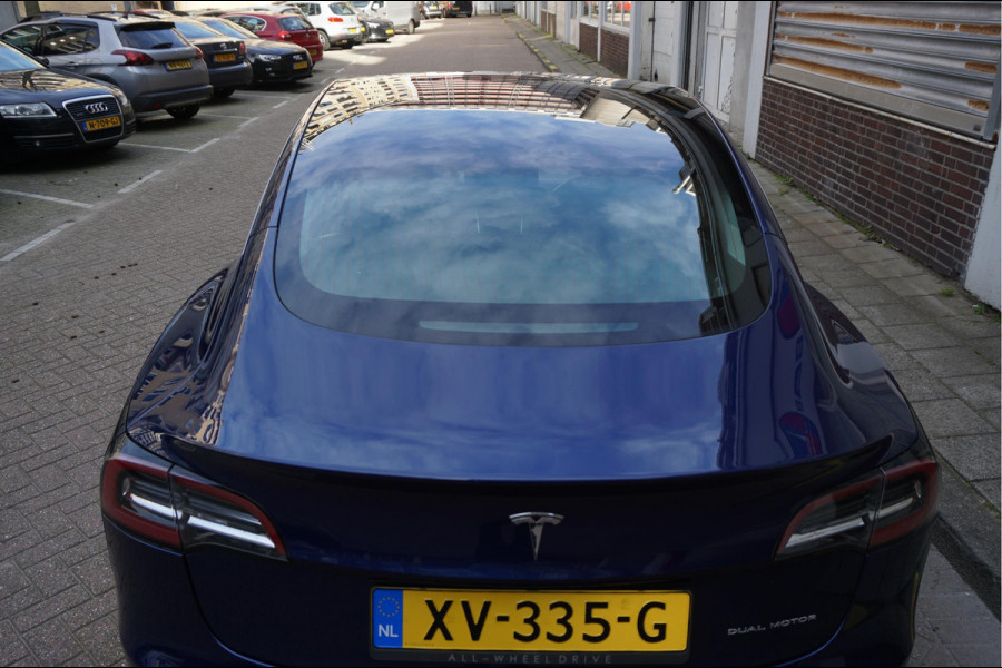 Tesla Model 3 Long Range AWD 75 kWh | BTW AUTO | Orig Nederlands | Auto Pilot | Panoramadak | Prachtige staat en staat van onderhoud |