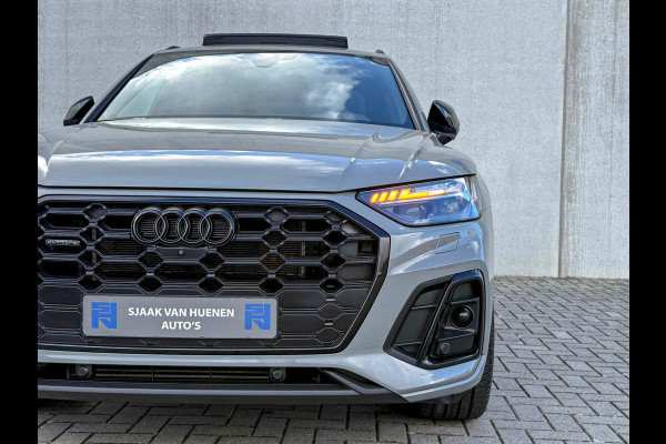 Audi Q5 55TFSI e 367PK Quattro Competition S Edition S-Line 1é Eig!|Pano|Luchtvering|S5-stoelen|HD Matrix|Carbon|Trekhaak|Ambiance