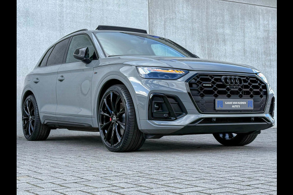 Audi Q5 55TFSI e 367PK Quattro Competition S Edition S-Line 1é Eig!|Pano|Luchtvering|S5-stoelen|HD Matrix|Carbon|Trekhaak|Ambiance