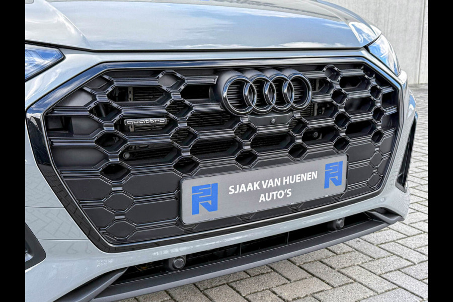 Audi Q5 55TFSI e 367PK Quattro Competition S Edition S-Line 1é Eig!|Pano|Luchtvering|S5-stoelen|HD Matrix|Carbon|Trekhaak|Ambiance
