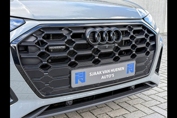 Audi Q5 55TFSI e 367PK Quattro Competition S Edition S-Line 1é Eig!|Pano|Luchtvering|S5-stoelen|HD Matrix|Carbon|Trekhaak|Ambiance