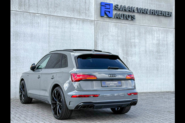 Audi Q5 55TFSI e 367PK Quattro Competition S Edition S-Line 1é Eig!|Pano|Luchtvering|S5-stoelen|HD Matrix|Carbon|Trekhaak|Ambiance