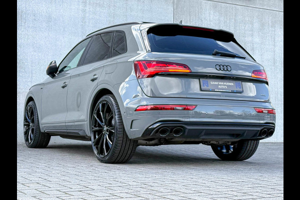 Audi Q5 55TFSI e 367PK Quattro Competition S Edition S-Line 1é Eig!|Pano|Luchtvering|S5-stoelen|HD Matrix|Carbon|Trekhaak|Ambiance