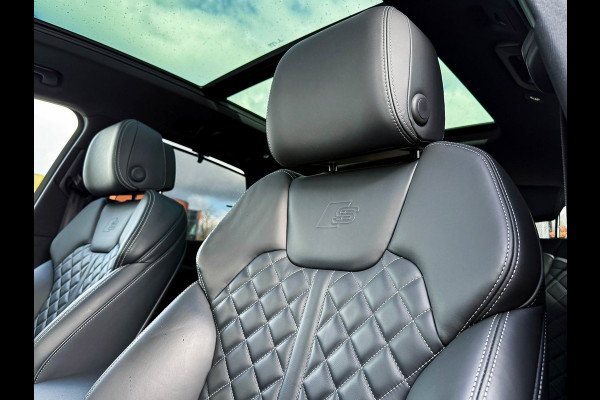 Audi Q5 55TFSI e 367PK Quattro Competition S Edition S-Line 1é Eig!|Pano|Luchtvering|S5-stoelen|HD Matrix|Carbon|Trekhaak|Ambiance