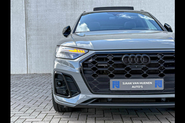 Audi Q5 55TFSI e 367PK Quattro Competition S Edition S-Line 1é Eig!|Pano|Luchtvering|S5-stoelen|HD Matrix|Carbon|Trekhaak|Ambiance