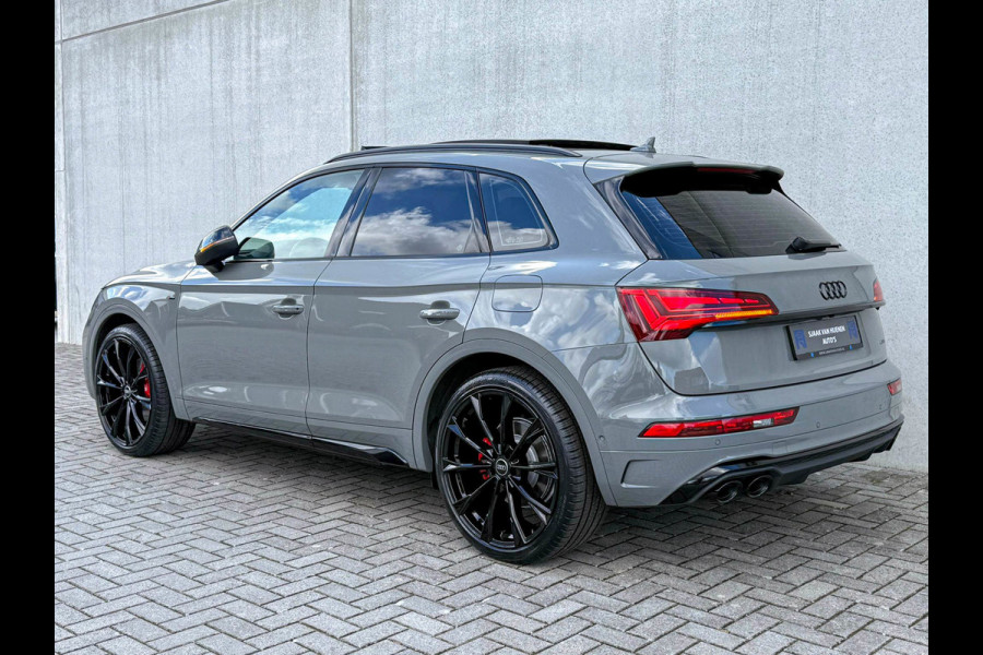 Audi Q5 55TFSI e 367PK Quattro Competition S Edition S-Line 1é Eig!|Pano|Luchtvering|S5-stoelen|HD Matrix|Carbon|Trekhaak|Ambiance
