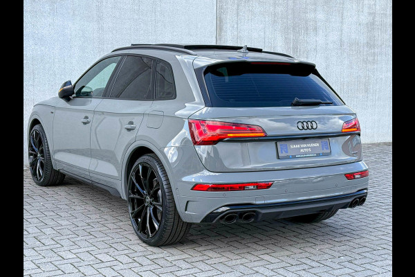 Audi Q5 55TFSI e 367PK Quattro Competition S Edition S-Line 1é Eig!|Pano|Luchtvering|S5-stoelen|HD Matrix|Carbon|Trekhaak|Ambiance