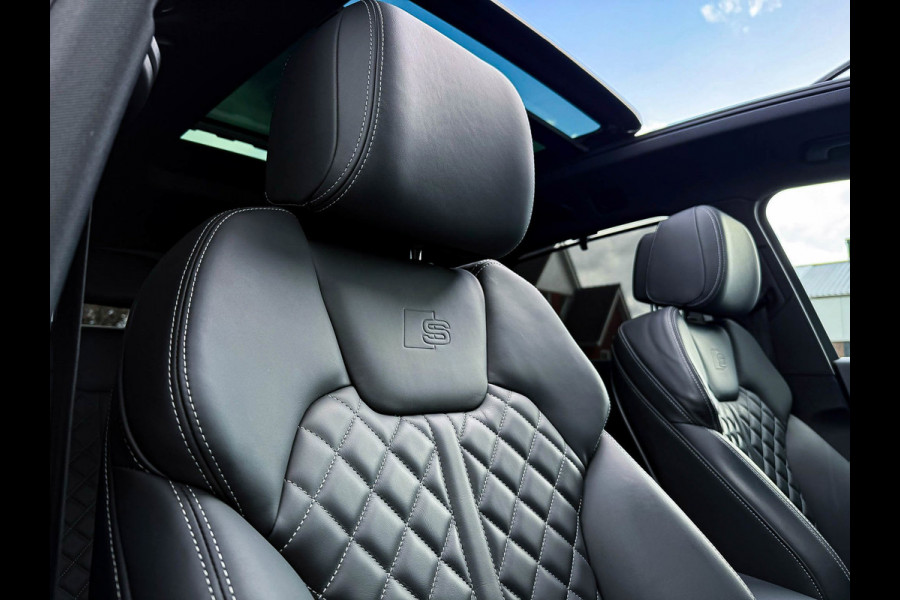 Audi Q5 55TFSI e 367PK Quattro Competition S Edition S-Line 1é Eig!|Pano|Luchtvering|S5-stoelen|HD Matrix|Carbon|Trekhaak|Ambiance