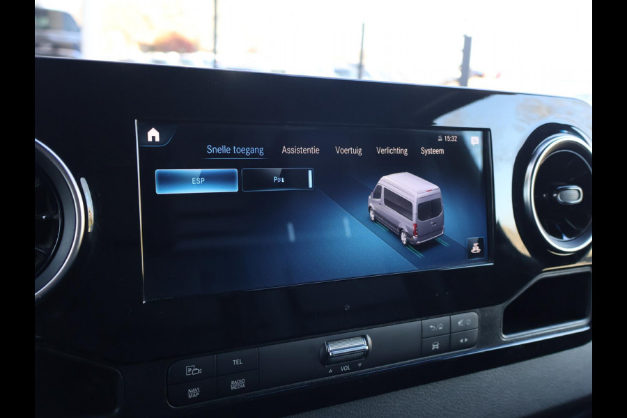 Mercedes-Benz Sprinter 316 2.2 CDI 163 PK AUT. L3H2 + MEMORY SEAT | LEDER | DISTRONIC | BREEDBEELD MBUX | CARPLAY | STOELVERW.