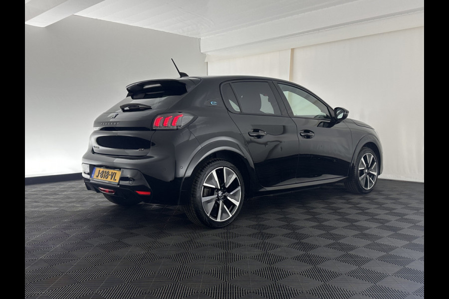 Peugeot e-208 EV GT 350 50 kWh [ 3-Fase ] *HEATPUMP | PANO | FULL-LED | DIGI-COCKPIT | BLINDSPOT | CAMERA | LEATHER-ALCANTARA | AMBIENTLIGHT | NAVI-FULLMAP | LANE-ASSIST | KEYLESS | DAB | CCS-FASTLOADER | HEATED-SPORTSEATS