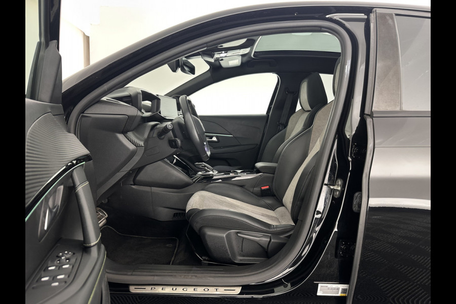Peugeot e-208 EV GT 350 50 kWh [ 3-Fase ] *HEATPUMP | PANO | FULL-LED | DIGI-COCKPIT | BLINDSPOT | CAMERA | LEATHER-ALCANTARA | AMBIENTLIGHT | NAVI-FULLMAP | LANE-ASSIST | KEYLESS | DAB | CCS-FASTLOADER | HEATED-SPORTSEATS