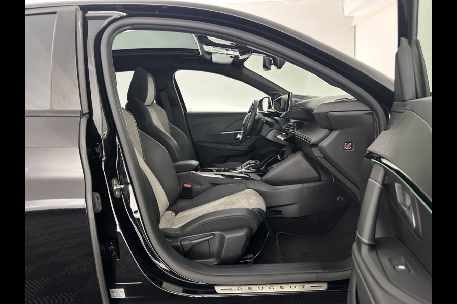 Peugeot e-208 EV GT 350 50 kWh [ 3-Fase ] *HEATPUMP | PANO | FULL-LED | DIGI-COCKPIT | BLINDSPOT | CAMERA | LEATHER-ALCANTARA | AMBIENTLIGHT | NAVI-FULLMAP | LANE-ASSIST | KEYLESS | DAB | CCS-FASTLOADER | HEATED-SPORTSEATS