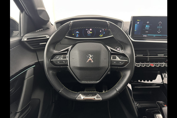 Peugeot e-208 EV GT 350 50 kWh [ 3-Fase ] *HEATPUMP | PANO | FULL-LED | DIGI-COCKPIT | BLINDSPOT | CAMERA | LEATHER-ALCANTARA | AMBIENTLIGHT | NAVI-FULLMAP | LANE-ASSIST | KEYLESS | DAB | CCS-FASTLOADER | HEATED-SPORTSEATS