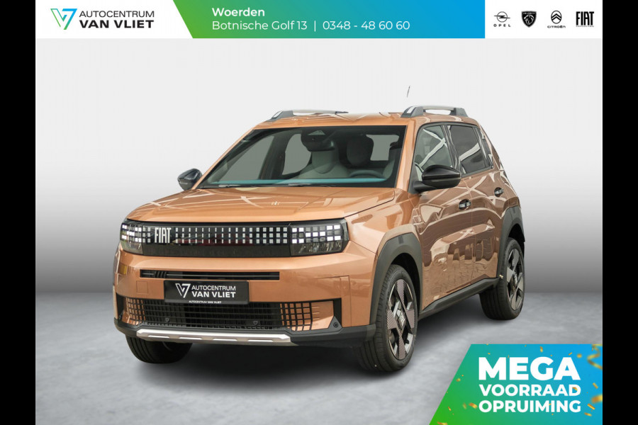 Fiat Grande Panda La Prima 7,4 kW 44 kWh | Uit voorraad leverbaar | Clima | Cruise | Camera | Apple Carplay | 17" | Navi