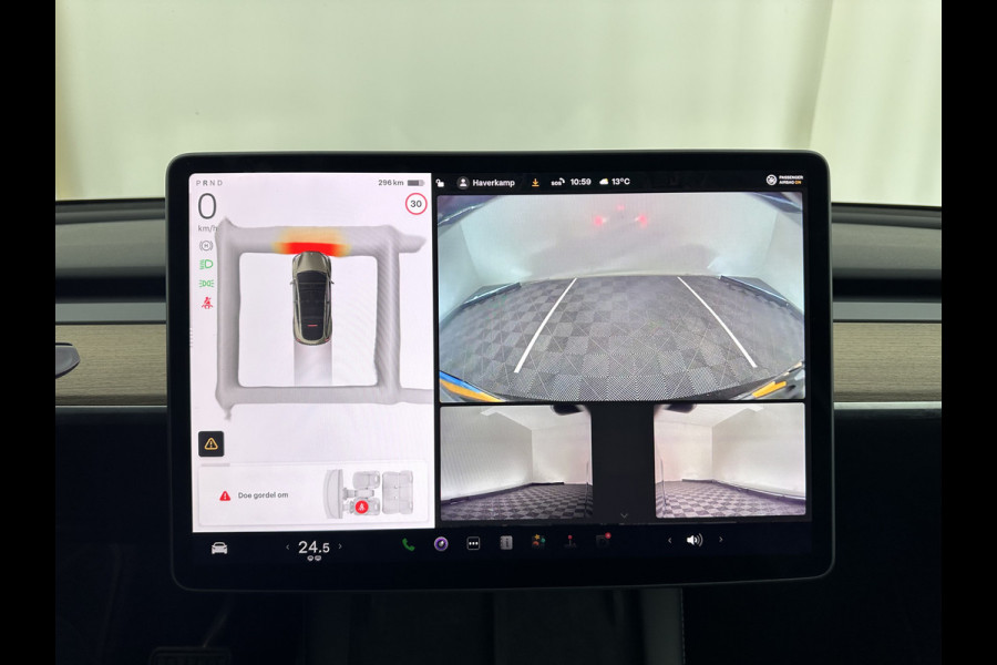 Tesla Model Y RWD 58 kWh [ 3-Fase ] {SOH-91%} (INCL-BTW) Aut. *PANO | LEATHER | TOWBAR | AUTO-PILOT | NAVI-FULLMAP | MATRIX-LED | KEYLESS | CAMERA | DAB+ | HEATED-COMFORTSEATS | PRIVACYGLASS | TOPVIEW | 19''ALU*