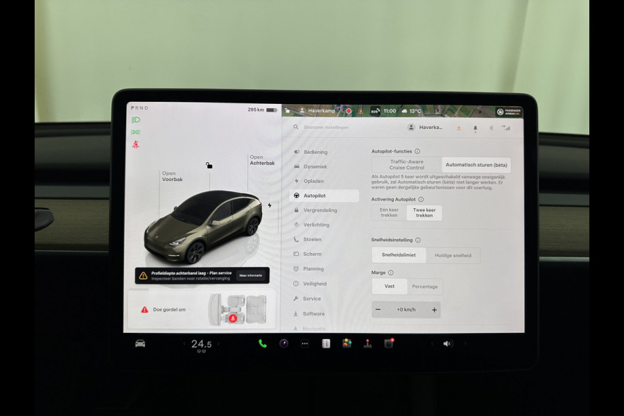 Tesla Model Y RWD 58 kWh [ 3-Fase ] {SOH-91%} (INCL-BTW) Aut. *PANO | LEATHER | TOWBAR | AUTO-PILOT | NAVI-FULLMAP | MATRIX-LED | KEYLESS | CAMERA | DAB+ | HEATED-COMFORTSEATS | PRIVACYGLASS | TOPVIEW | 19''ALU*