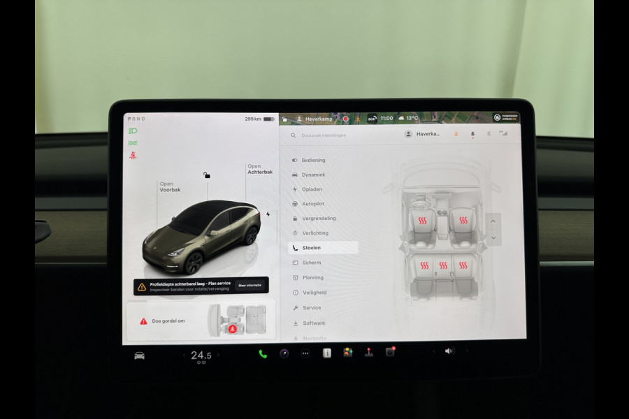Tesla Model Y RWD 58 kWh [ 3-Fase ] {SOH-91%} (INCL-BTW) Aut. *PANO | LEATHER | TOWBAR | AUTO-PILOT | NAVI-FULLMAP | MATRIX-LED | KEYLESS | CAMERA | DAB+ | HEATED-COMFORTSEATS | PRIVACYGLASS | TOPVIEW | 19''ALU*