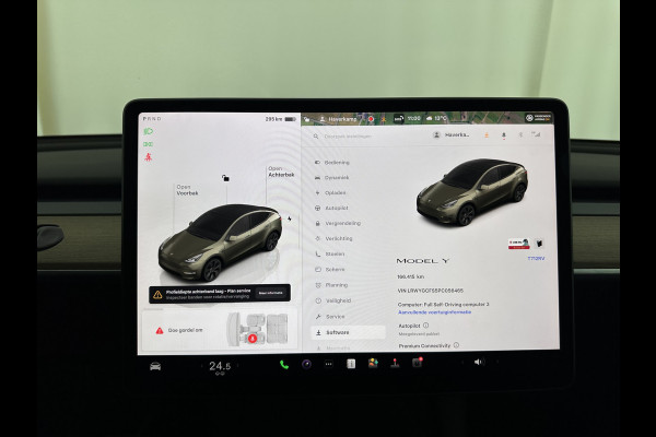 Tesla Model Y RWD 58 kWh [ 3-Fase ] {SOH-91%} (INCL-BTW) Aut. *PANO | LEATHER | TOWBAR | AUTO-PILOT | NAVI-FULLMAP | MATRIX-LED | KEYLESS | CAMERA | DAB+ | HEATED-COMFORTSEATS | PRIVACYGLASS | TOPVIEW | 19''ALU*
