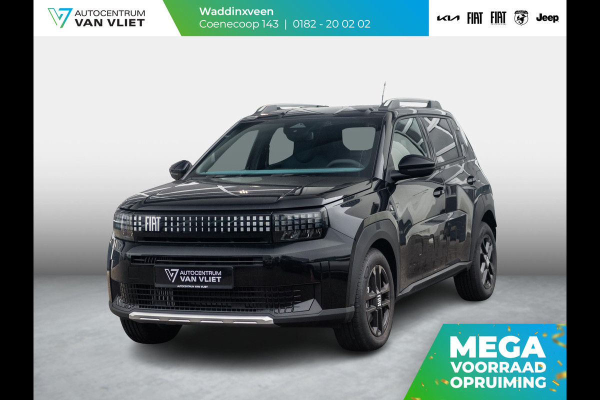 Fiat Grande Panda 1.2 Hybrid Edizione Nero | Automaat | PDC | Airco | Apple Carplay | Cruise | Pack Style