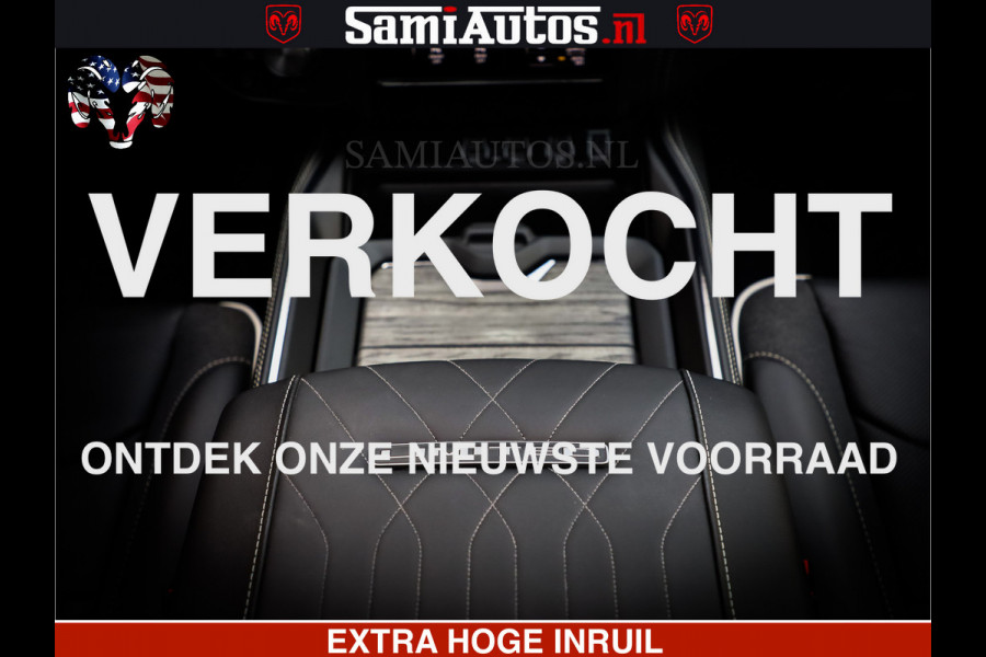 Dodge Ram Limited Night High Output 540HP 706Nm | Massage + Full Option | De Meest Luxe en Volle Pick-Up in zijn Klasse | Comfortabele Dubbele Cabine met Royale 5 Zitplaatsen | BPM vrij | Nu Leverbaar uit Voorraad | Voorraad Nr 2352 - 7649