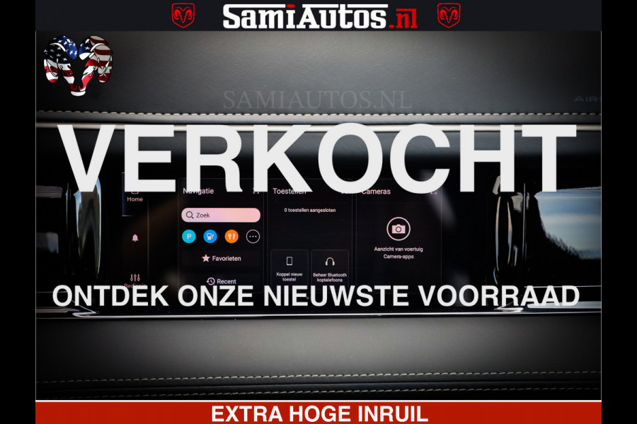 Dodge Ram Limited Night High Output 540HP 706Nm | Massage + Full Option | De Meest Luxe en Volle Pick-Up in zijn Klasse | Comfortabele Dubbele Cabine met Royale 5 Zitplaatsen | BPM vrij | Nu Leverbaar uit Voorraad | Voorraad Nr 2352 - 7649