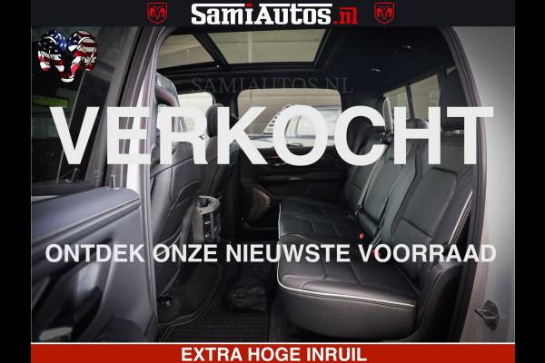 Dodge Ram Limited Night High Output 540HP 706Nm | Massage + Full Option | De Meest Luxe en Volle Pick-Up in zijn Klasse | Comfortabele Dubbele Cabine met Royale 5 Zitplaatsen | BPM vrij | Nu Leverbaar uit Voorraad | Voorraad Nr 2352 - 7649