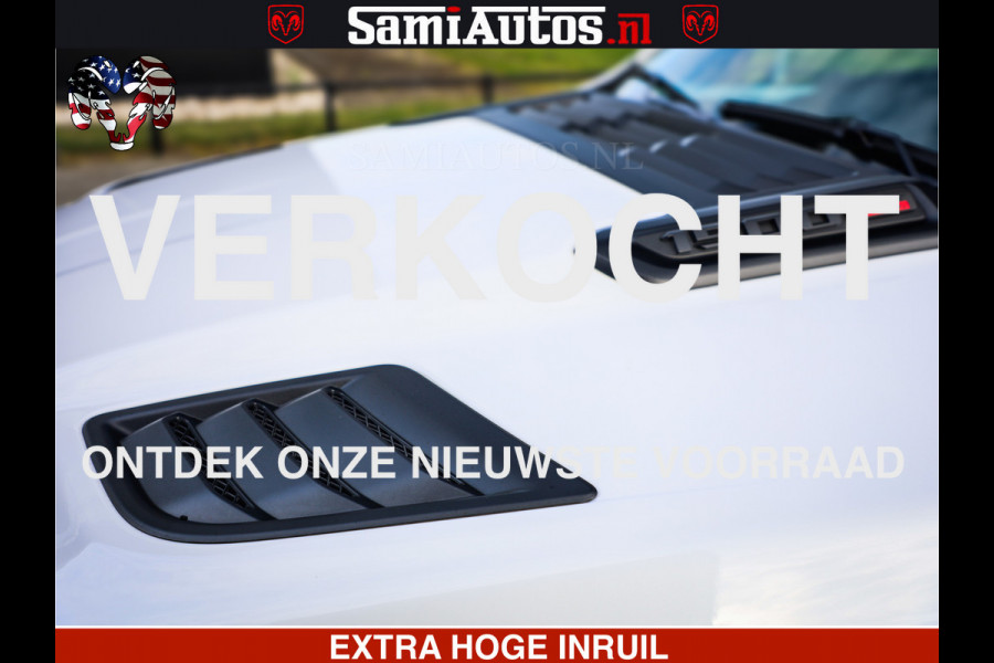 Dodge Ram Limited Night High Output 540HP 706Nm | Massage + Full Option | De Meest Luxe en Volle Pick-Up in zijn Klasse | Comfortabele Dubbele Cabine met Royale 5 Zitplaatsen | BPM vrij | Nu Leverbaar uit Voorraad | Voorraad Nr 2352 - 7649