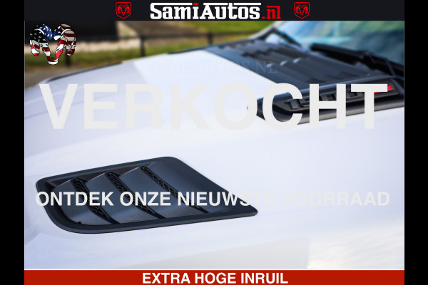 Dodge Ram Limited Night High Output 540HP 706Nm | Massage + Full Option | De Meest Luxe en Volle Pick-Up in zijn Klasse | Comfortabele Dubbele Cabine met Royale 5 Zitplaatsen | BPM vrij | Nu Leverbaar uit Voorraad | Voorraad Nr 2352 - 7649