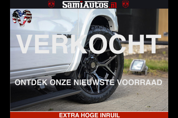 Dodge Ram Limited Night High Output 540HP 706Nm | Massage + Full Option | De Meest Luxe en Volle Pick-Up in zijn Klasse | Comfortabele Dubbele Cabine met Royale 5 Zitplaatsen | BPM vrij | Nu Leverbaar uit Voorraad | Voorraad Nr 2352 - 7649