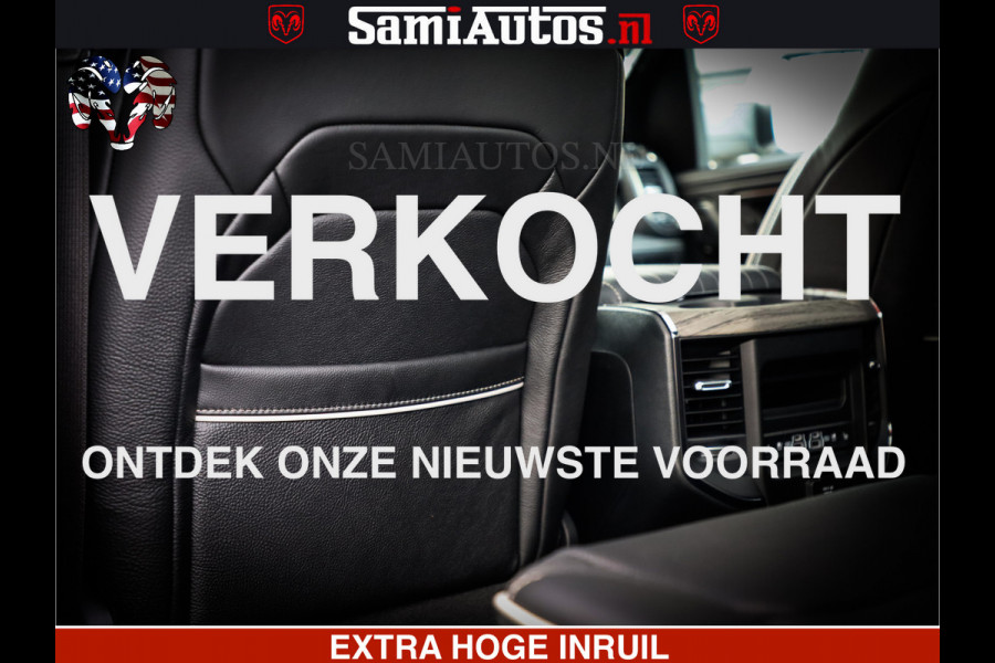 Dodge Ram Limited Night High Output 540HP 706Nm | Massage + Full Option | De Meest Luxe en Volle Pick-Up in zijn Klasse | Comfortabele Dubbele Cabine met Royale 5 Zitplaatsen | BPM vrij | Nu Leverbaar uit Voorraad | Voorraad Nr 2352 - 7649