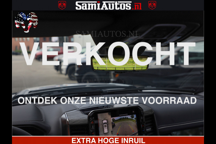 Dodge Ram Limited Night High Output 540HP 706Nm | Massage + Full Option | De Meest Luxe en Volle Pick-Up in zijn Klasse | Comfortabele Dubbele Cabine met Royale 5 Zitplaatsen | BPM vrij | Nu Leverbaar uit Voorraad | Voorraad Nr 2352 - 7649