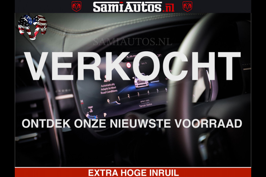 Dodge Ram Limited Night High Output 540HP 706Nm | Massage + Full Option | De Meest Luxe en Volle Pick-Up in zijn Klasse | Comfortabele Dubbele Cabine met Royale 5 Zitplaatsen | BPM vrij | Nu Leverbaar uit Voorraad | Voorraad Nr 2352 - 7649