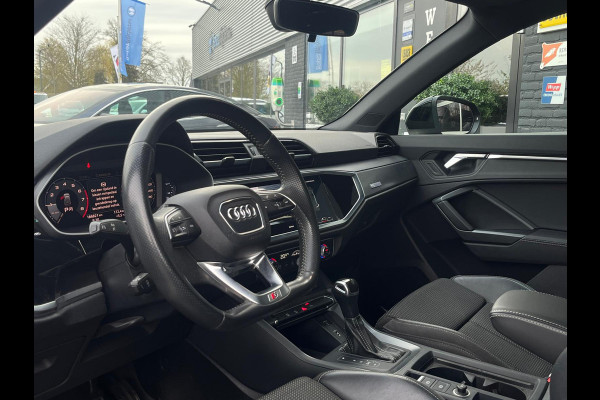 Audi Q3 35 TFSI 3x S Line Pro, Automaat, Pano, CarPlay, Camera, Cruise, Virtual Cockpit, 19"LM