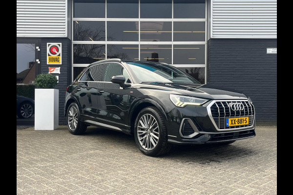 Audi Q3 35 TFSI 3x S Line Pro, Automaat, Pano, CarPlay, Camera, Cruise, Virtual Cockpit, 19"LM