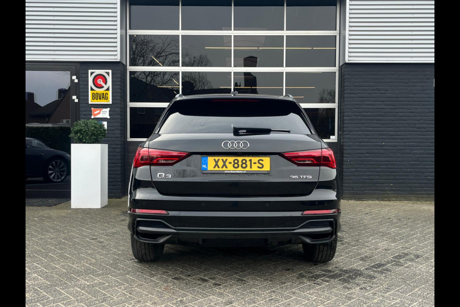 Audi Q3 35 TFSI 3x S Line Pro, Automaat, Pano, CarPlay, Camera, Cruise, Virtual Cockpit, 19"LM