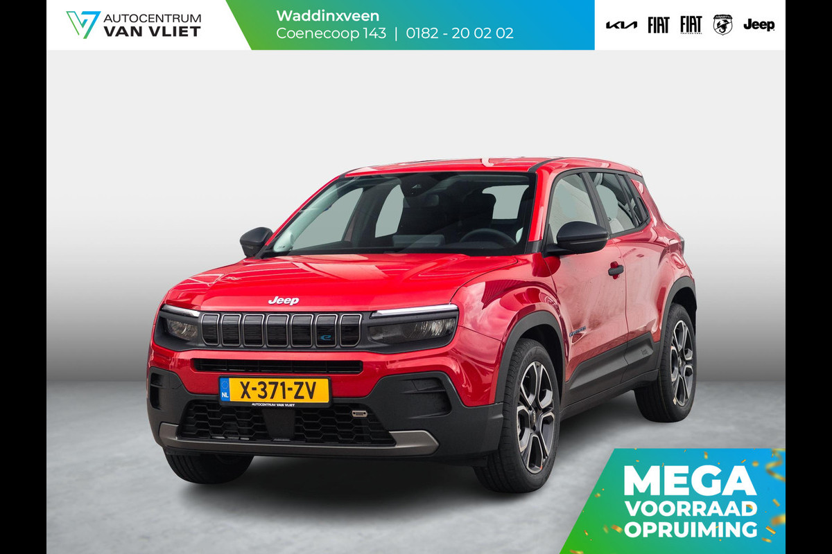 Jeep Avenger 54kWh | Uit voorraad leverbaar | 17% Bijtelling | 18" LM Velgen| Rijklaar