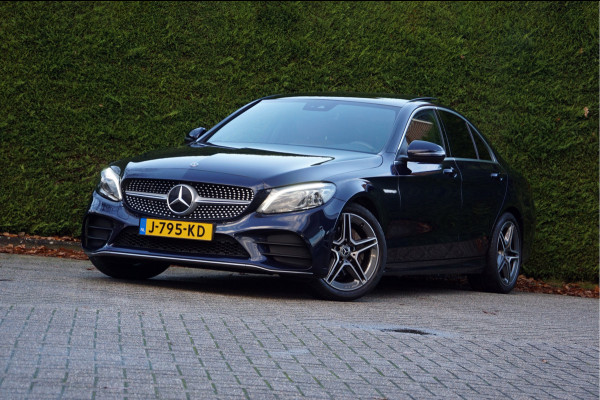 Mercedes-Benz C-Klasse C 180 AMG line | Sound Multibeam Panoramadak Bruin leder Artico