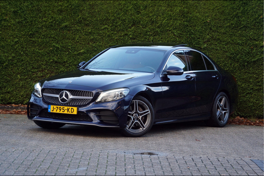 Mercedes-Benz C-Klasse C 180 AMG line | Sound Multibeam Panoramadak Bruin leder Artico