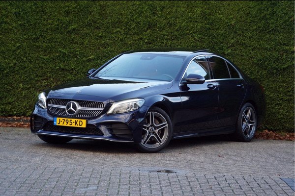 Mercedes-Benz C-Klasse C 180 AMG line | Sound Multibeam Panoramadak Bruin leder Artico