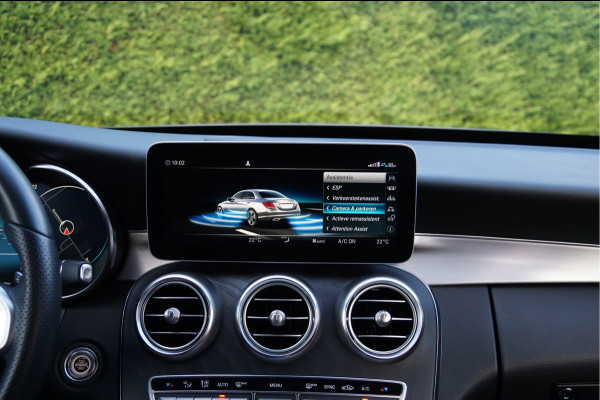 Mercedes-Benz C-Klasse C 180 AMG line | Sound Multibeam Panoramadak Bruin leder Artico